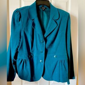 Turquoise blazer